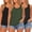 Black,Black,Green, variant on 3 Pack Plus Size Tank Tops for Women Summer Casual Sleeveless Scoop Neck Soft Stretchy Basic Shirts