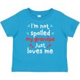 thumbnail image 3 of Inktastic I'm Not Spoiled My Grandpa Just Loves Me Boys or Girls Toddler T-Shirt, 3 of 5