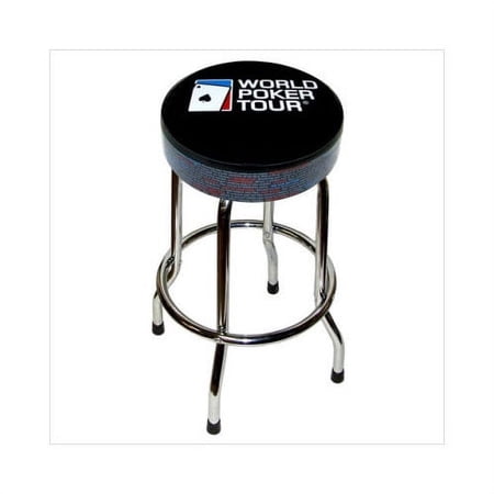 Wpt Logo & Wrap Swivel Barstool