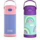 thumbnail image 1 of Termo para Niños FUNTAINER Botella de Agua 350 mL con Pajilla Morado/Rosa, 1 of 7