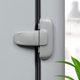 thumbnail image 1 of Refrigerator Fridge Freezer Door Lock, Toddler Fridge Locks-grey, 1 of 4