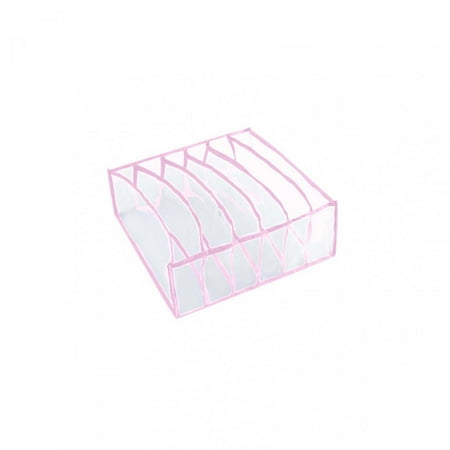 

Gifts for Christmas Bidobibo Wardrobe Clothes Organizer 1pc 6/7/11 Girds Save Space Underwear Socks Bra Underpants Storage Box Closet Drawer Organizer Mesh Separation Box