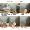 thumbnail image 6 of Lock Sheet Holders Set - 4 Pack Bed Sheet Holder Secure Bed Sheets Firmly in Place, Heavy Duty Bed Sheet Holder Corner Fitted Sheet Straps Fit All Mattress Size (4, Gray), 6 of 6
