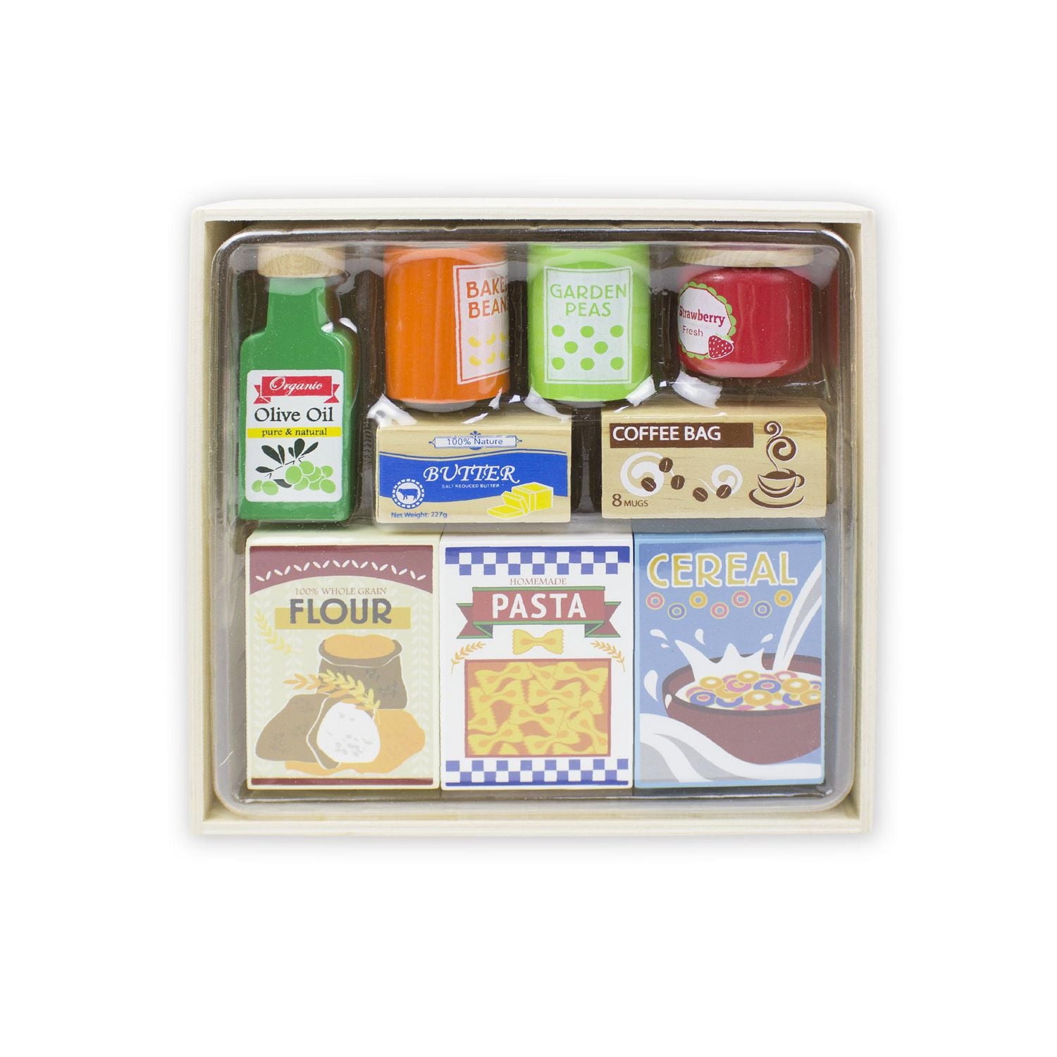 Ensemble de nourriture en bois Spark