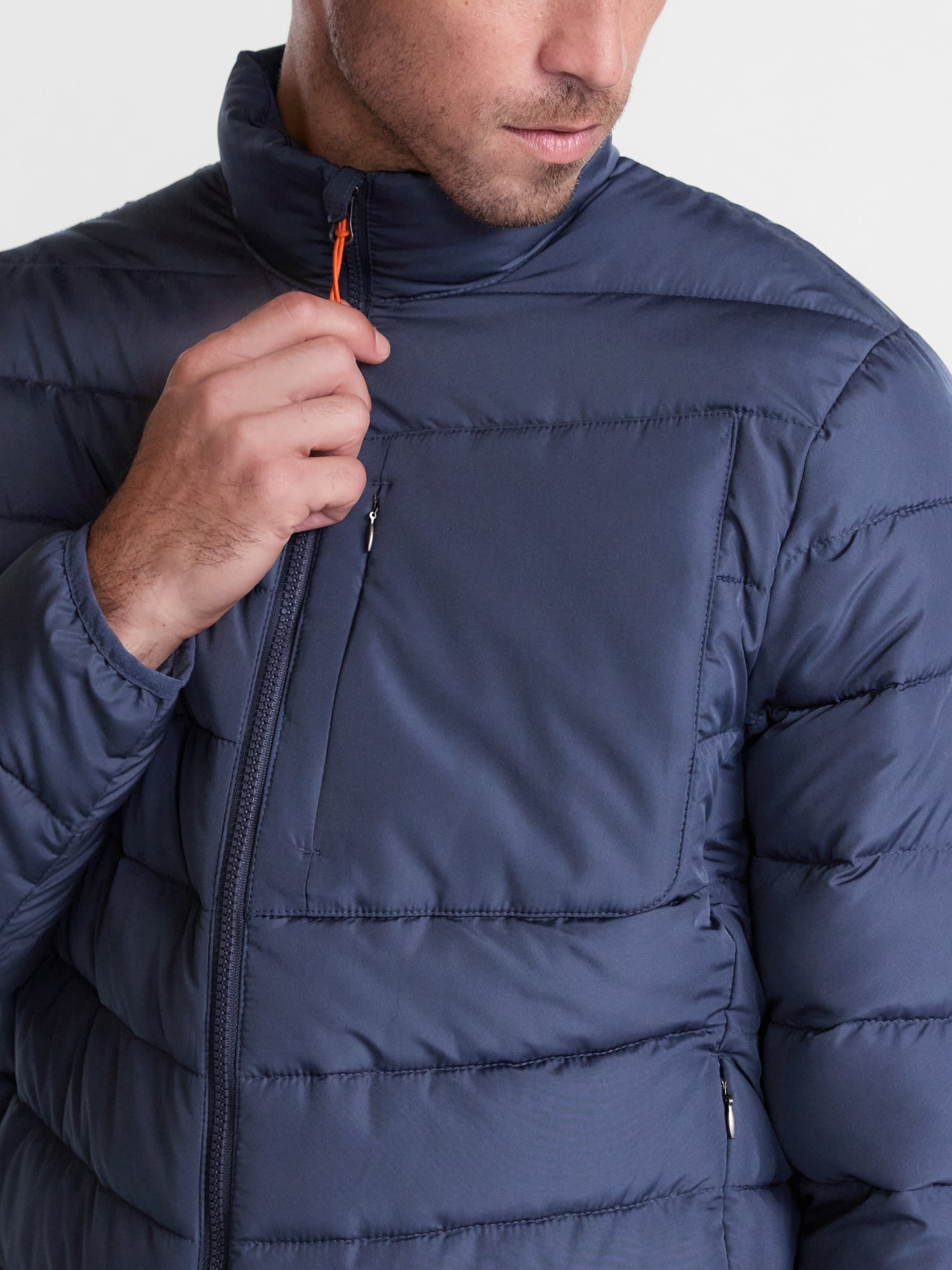 Ozark Trail Men's and Big Men's Puffer Jacket, Sizes S-4XB