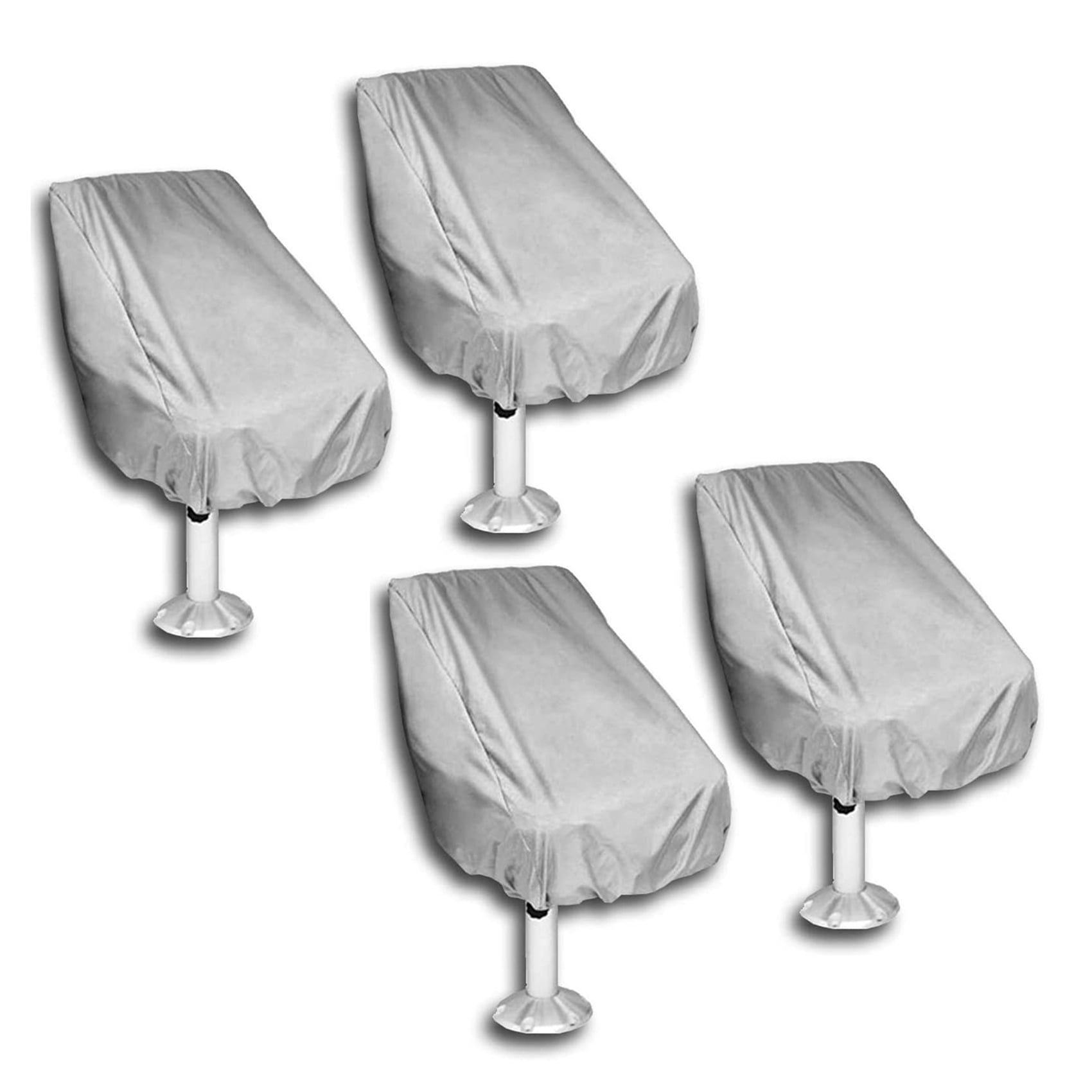 Details about   1X Boat Seat Cover,Outdoor Waterproof Pontoon Captain Boat Bench Chair Sea E0G9 