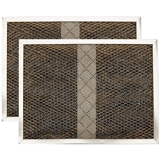 Replacement Filter Compatible with Broan/NuTone LL62F ; 8-7/16" X 11-1/4" X 3/8" (2-Pack