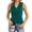 Army Green(New&Fashion), variant on ZHYou No Boundrie Women's V Neck Sleeveless Tank Tops Pleated Front Wrap Loose Fit Flowy Casual Summer Pullover Blouses for Women White Size M