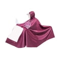 thumbnail image 3 of Poncho impermeable para motocicleta, ligero y resistente al agua, con capucha Sin cubierta de espejo, 3 of 9