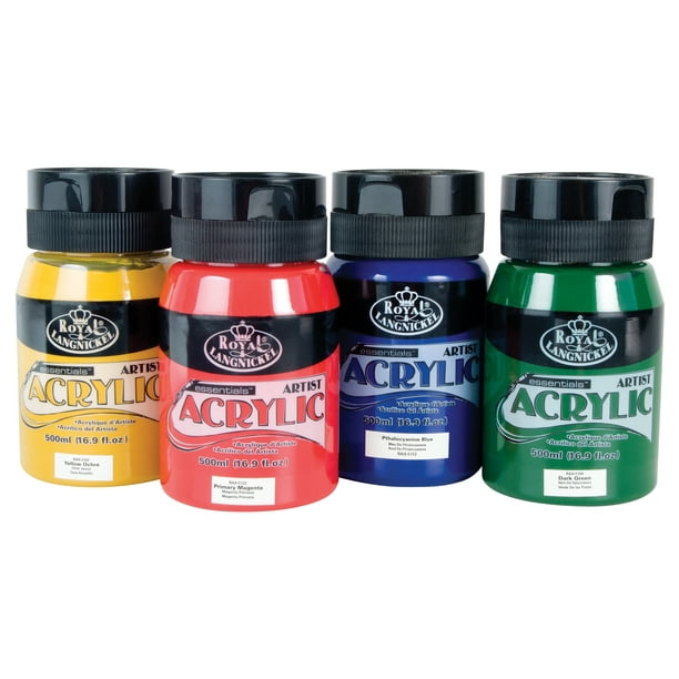 Essentials Acrylic Paint 16Oz/JarCadmium Yellow