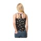 thumbnail image 2 of Aeropostale Womens Zebra Open-Back Crop Tank Top, Negro, Pequeño Aeropostale Camiseta sin mangas, 2 of 3