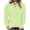 Cyan, variant on TARAINYA Women Hoodie Pullover Long Sleeve Casual Hooded Sweatshirt with Pocket Fall Winter Tops