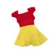 thumbnail image 5 of 1/6 Plimed sigue, ropa de disfraz de cosplay de moda elegante, muñeca en miniatura amarillo rojo, 5 of 9