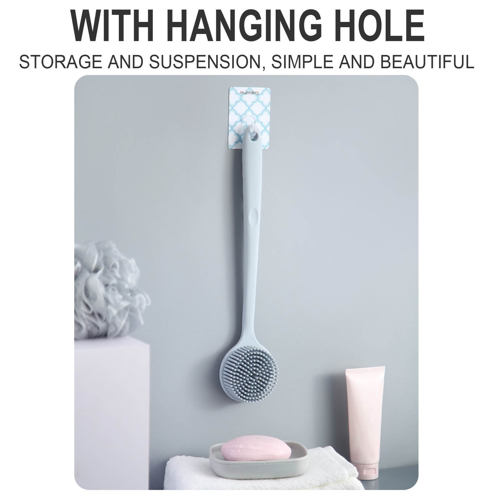 Ensemble De Bain Pour Bébé | Brosse à Bonnet Souple Et Peignes De Massage En Silicone, Paquet De 5