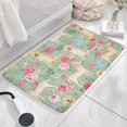thumbnail image 3 of Labrador Dog and Flower Floral Flannel Non Slip Door Rugs,Washable Door Mats Indoor,Decorative Door Mats,Dirt-Resistant and Absorbent Doormat for Entrance,Bedroom,Kitchen,Bathroom,23.5x16in(60x40cm), 3 of 5