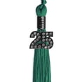 thumbnail image 2 of Emerald Green Graduation Tassel with Black Date Drop, 2 of 2