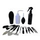 thumbnail image 1 of Juego de herramientas de jardín, 15 piezas de herramientas manuales de jardinería, juego de herramientas manuales de jardín ABS, mini juego de herramientas para plantas suculentas con bolsa, 1 of 5