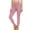 Pink, variant on Womens Thermal Warm Leggings Stretchy Casual Slim Fitting Tights Pants with Pockets Workout Yoga Pants Purple S
