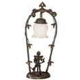 thumbnail image 2 of 12592 Meyda 19"High Pink Cherub With Violin Accent Lamp, 2 of 3