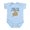 Sky Blue, variant on CafePress - Strong Like My Godfather Body Suit - Baby Light Bodysuit, Size Newborn - 24 Months
