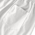 thumbnail image 4 of CPNG Girls Sport Shorts Quick Drying Summer Thin Shorts Casual Loose Elastic High Waist Running Lightweight Training Shorts(White,5-6 Years), 4 of 6