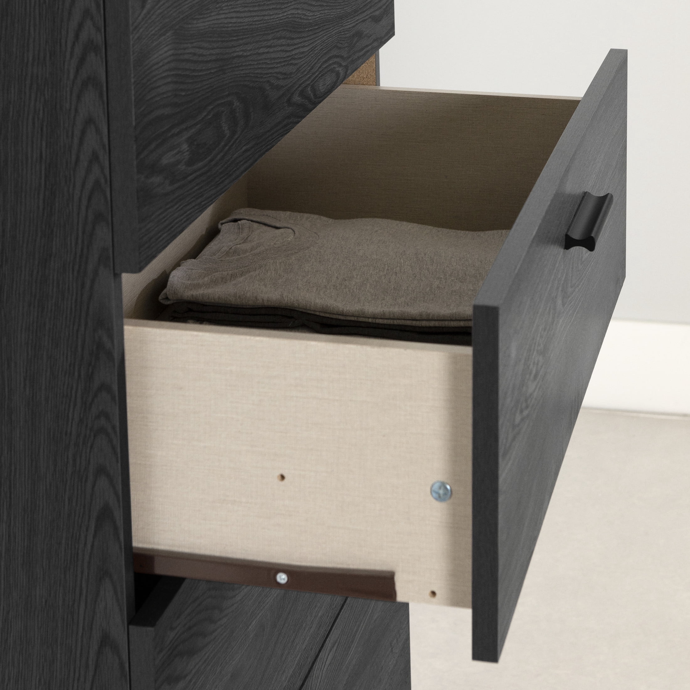 South Shore Musano, Contemporary Chest,  Gray