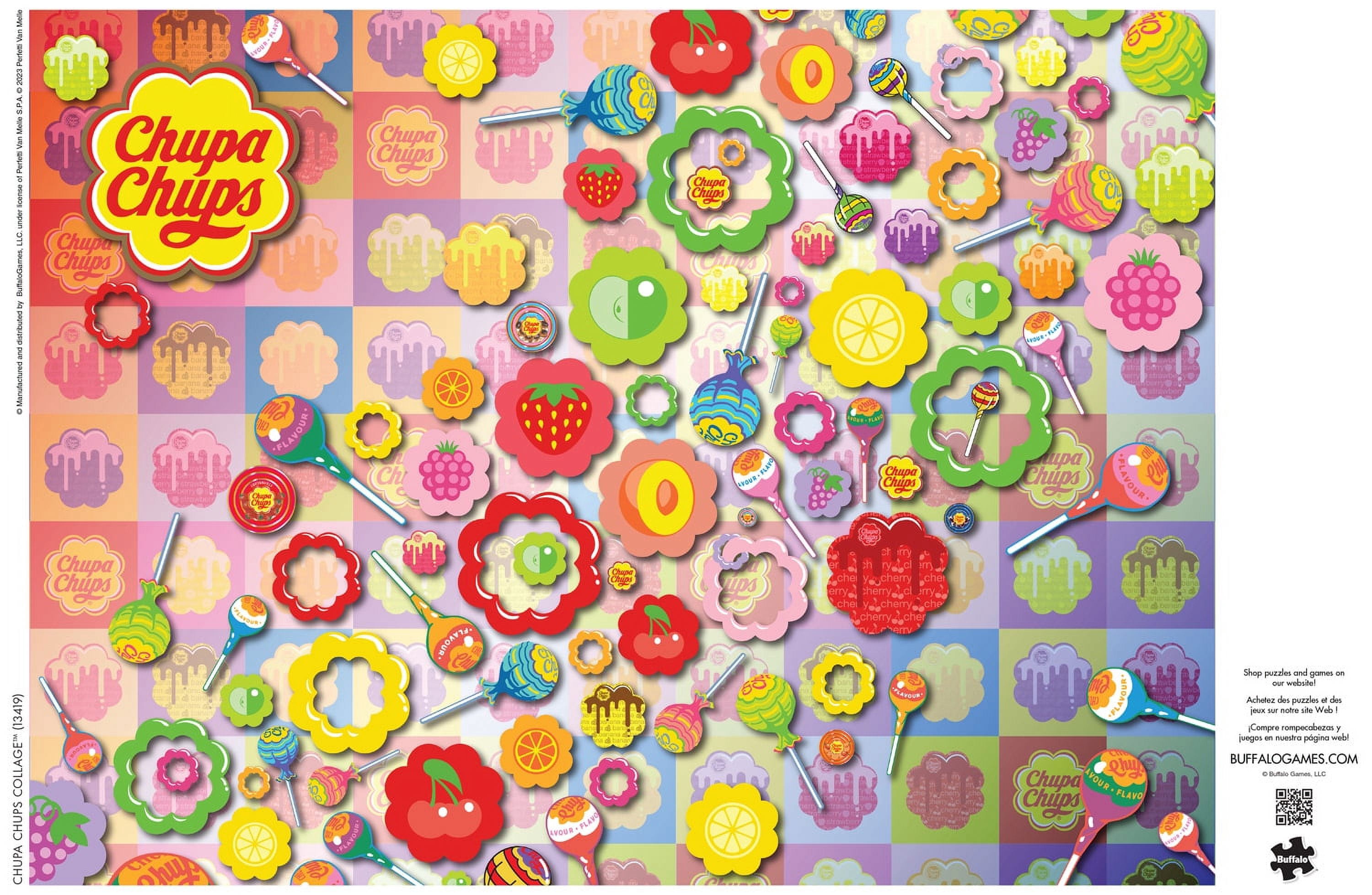 Buffalo Games 1000-Piece Chupa Chups Collage Adult Interlocking Jigsaw Puzzle