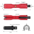 thumbnail image 3 of Llave para grifo y fregadero Ykwao, herramienta multifuncional 8 en 1, 3 of 7