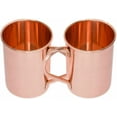 thumbnail image 3 of 2 Copper Mugs 16oz Moscow Mule 100% Copper Mug Home Decor Barware Xmas Gifts, 3 of 4