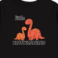 thumbnail image 4 of Inktastic Little Brothersaurus Boys Long Sleeve Toddler T-Shirt, 4 of 5