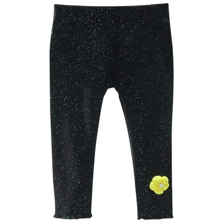 

Pedort Plus Size Girls Pants Girl s Elastic Waist Pants Casual Split Hem Wide-Legged Sweatpants Long Trousers Black 80