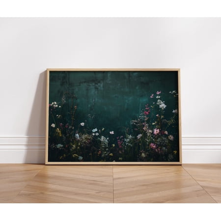 Wildflower Botanical Print Farmhouse Style Floral Wall Art