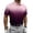Pink, variant on Zekutng Mens T-Shirts Gradient Print Collared Button-Down Shirt,Sizes S-5XL