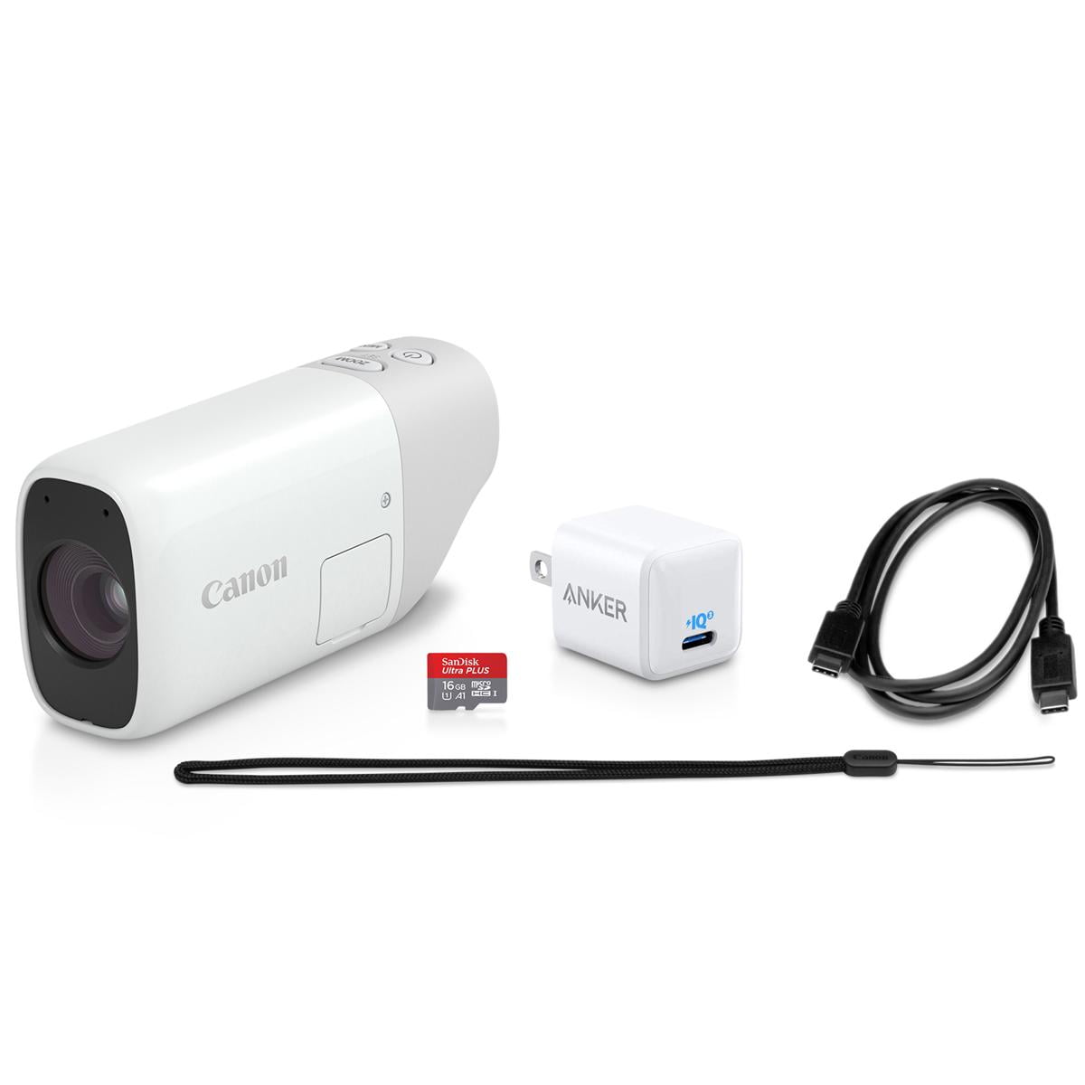 ♡えむ♡ Canon PowerShotzoom Canon Powershot Zoom Digital Monocular White - Walmart.com