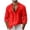 *1-Red, variant on VBVC Men's Cotton Linen Button Down Shirt , Collared Long Sleeve Henley Tops For Men, Army Green , S-2XL