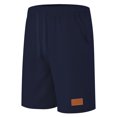 thumbnail image 4 of Pantalones de Cintura Elástica de Algodón de Color Sólido Pantalones de Playa de Pierna Recta con Bolsillos de Cordón, 4 of 9