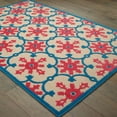 thumbnail image 3 of Avalon Home Catalina Intricate Lattice Indoor/Outdoor Mixed Pile Area Rug, 3 of 3