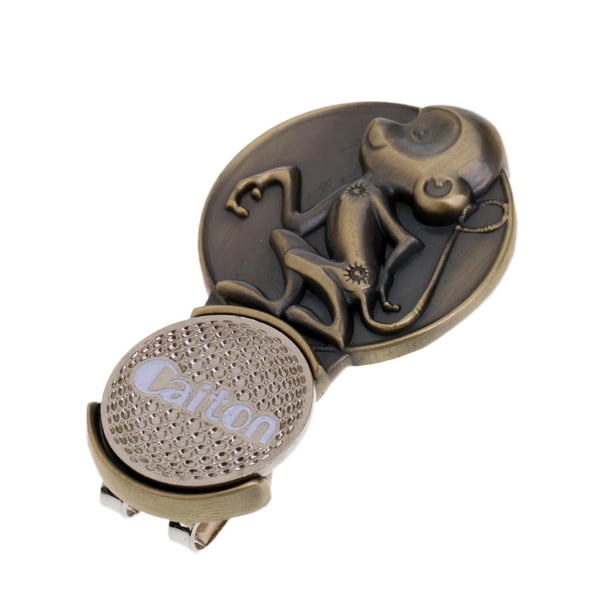 Clip de sombrero de golf Sharpla zodiaco chino 1 pieza con marcador de bola desmontable