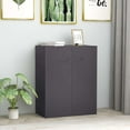thumbnail image 1 of vidaXL Sideboard Grey 60x30x75 cm Engineered Wood, 1 of 4
