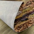 thumbnail image 5 of Ambesonne Wizard Place Mats Set of 4, Famous Train Station, Standard Size, Brown, 5 of 6