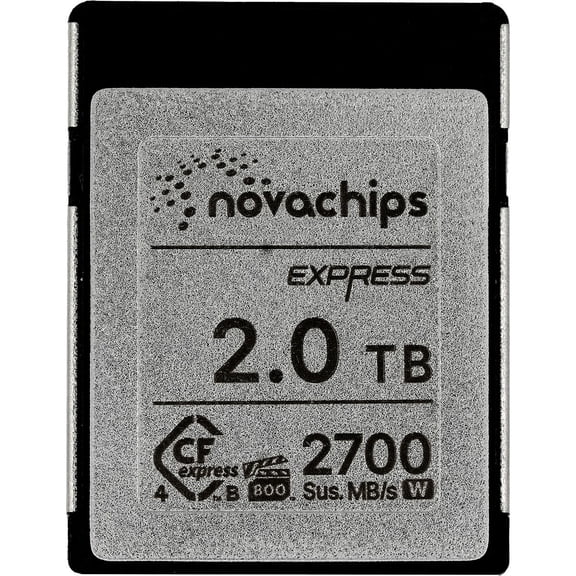 Novachips Express Series CFexpress 2.0 Type-B Memory Card, 320GB ...