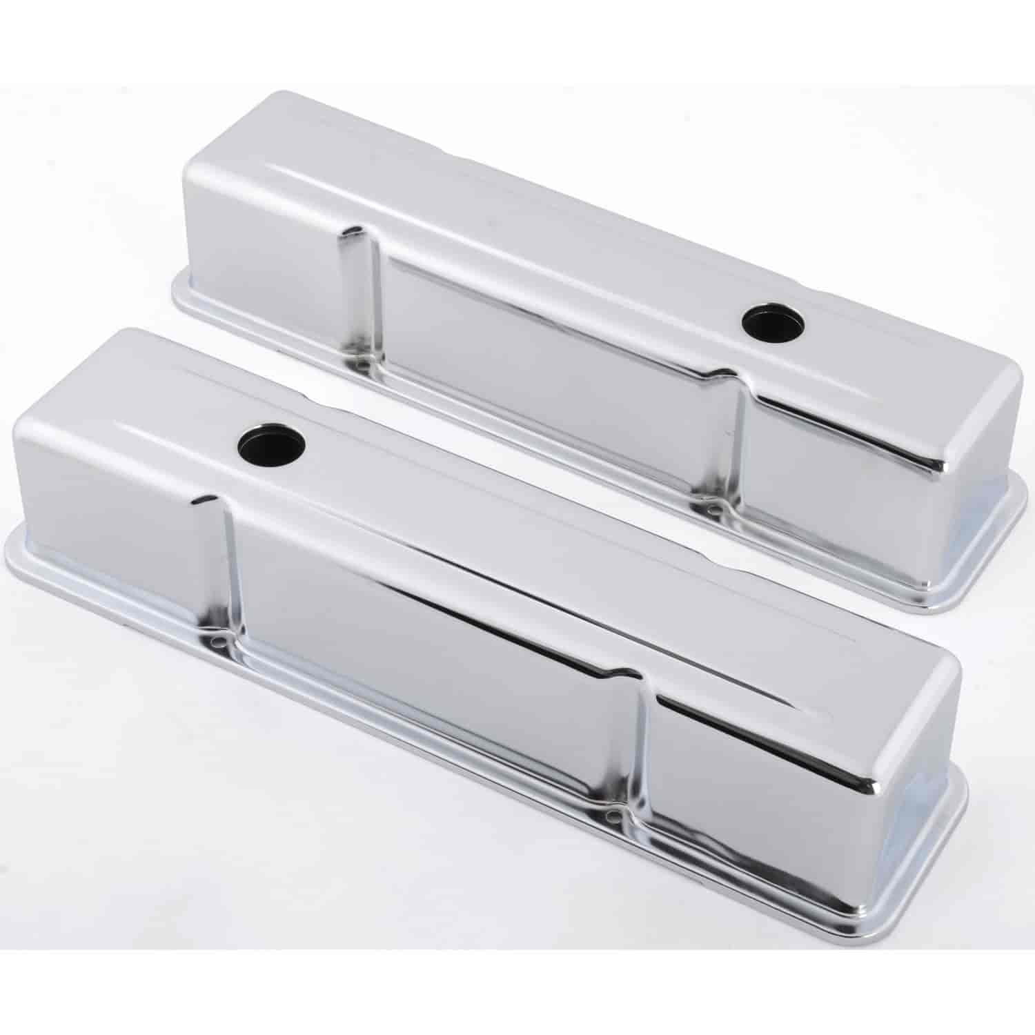 SBC 283-350 TALL VALVE COVER CHROME