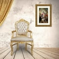 thumbnail image 3 of Vicente López Portaña 18x24 Gold Ornate Framed and Double Matted Museum Art Print Titled - Virgin with St. Francis and St. Dominic (circa 1790), 3 of 4