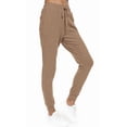 thumbnail image 3 of Aiyino Women's Joggers Pants Active Sweatpants Cotton Tapered Workout Yoga Lounge Track Pants with Pockets,Khaki XL, 3 of 9