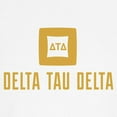 thumbnail image 3 of CafePress - Delta Tau Delta Gold Stacked Signature Baseball Jersey - Cotton Baseball Jersey, 3/4 Raglan Sleeve Shirt, 3 of 4
