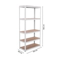 thumbnail image 4 of Set de 2 Estante Metalico Onof ESM-01 Anaquel Rack 5 Niveles, 4 of 5