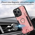thumbnail image 5 of Phone Case for iPhone 14 Pro Max 6.7 inch Wallet Cover with Screen Protector and Wrist Strap Lanyard RFID Credit Card Holder Ring Stand iPhone14promax 5G i Phone14Max Plus iPhone14 ProMax Women Pink, 5 of 7