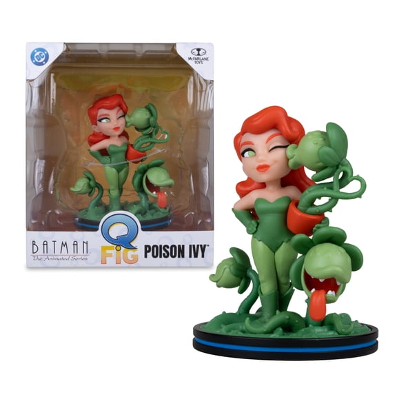 Collectible QMx DC Poison Ivy (Batman: The Animated Series) 4" Q-Fig Posed Figure - McFarlane Toys