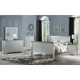 thumbnail image 7 of Acme Louis Philippe III Bed in Platinum, Multiple Sizes, 7 of 7