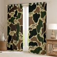 thumbnail image 2 of Castle Fairy Dinosaur Blackout Curtains Set of 2 (52x84 Each),Camo Window Curtains, 2 of 6